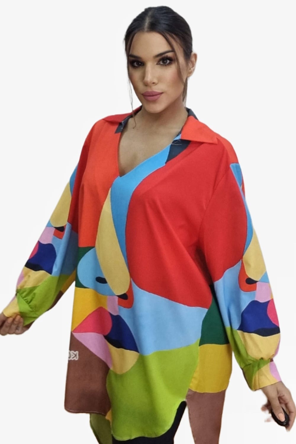 Blusa Cara multicolor