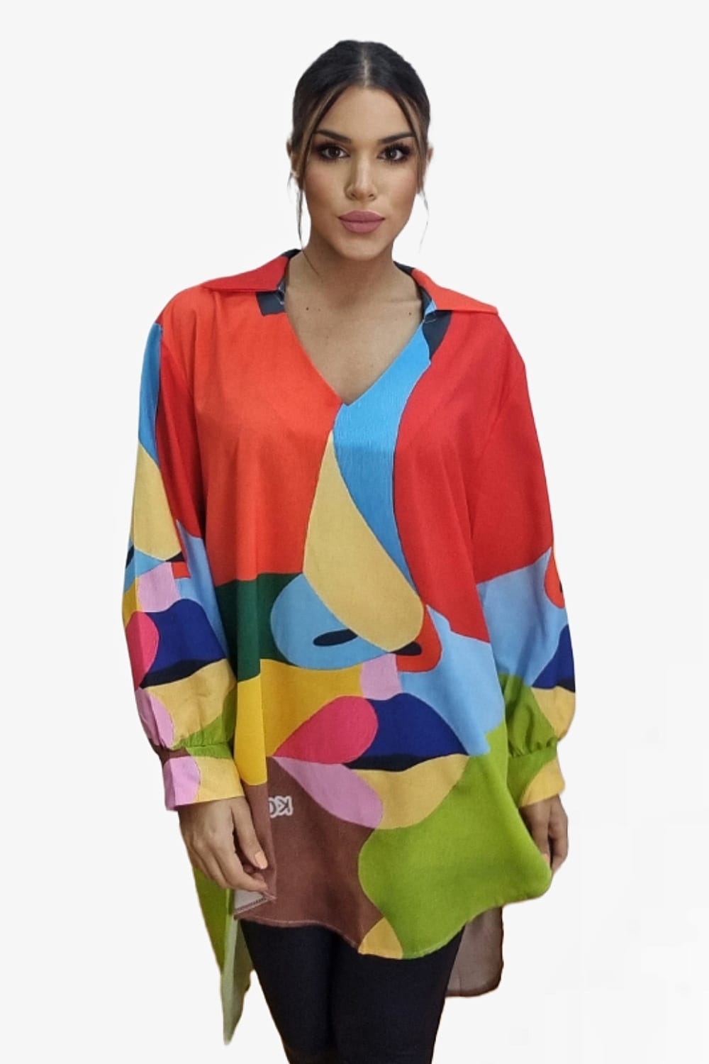 Blusa Cara multicolor