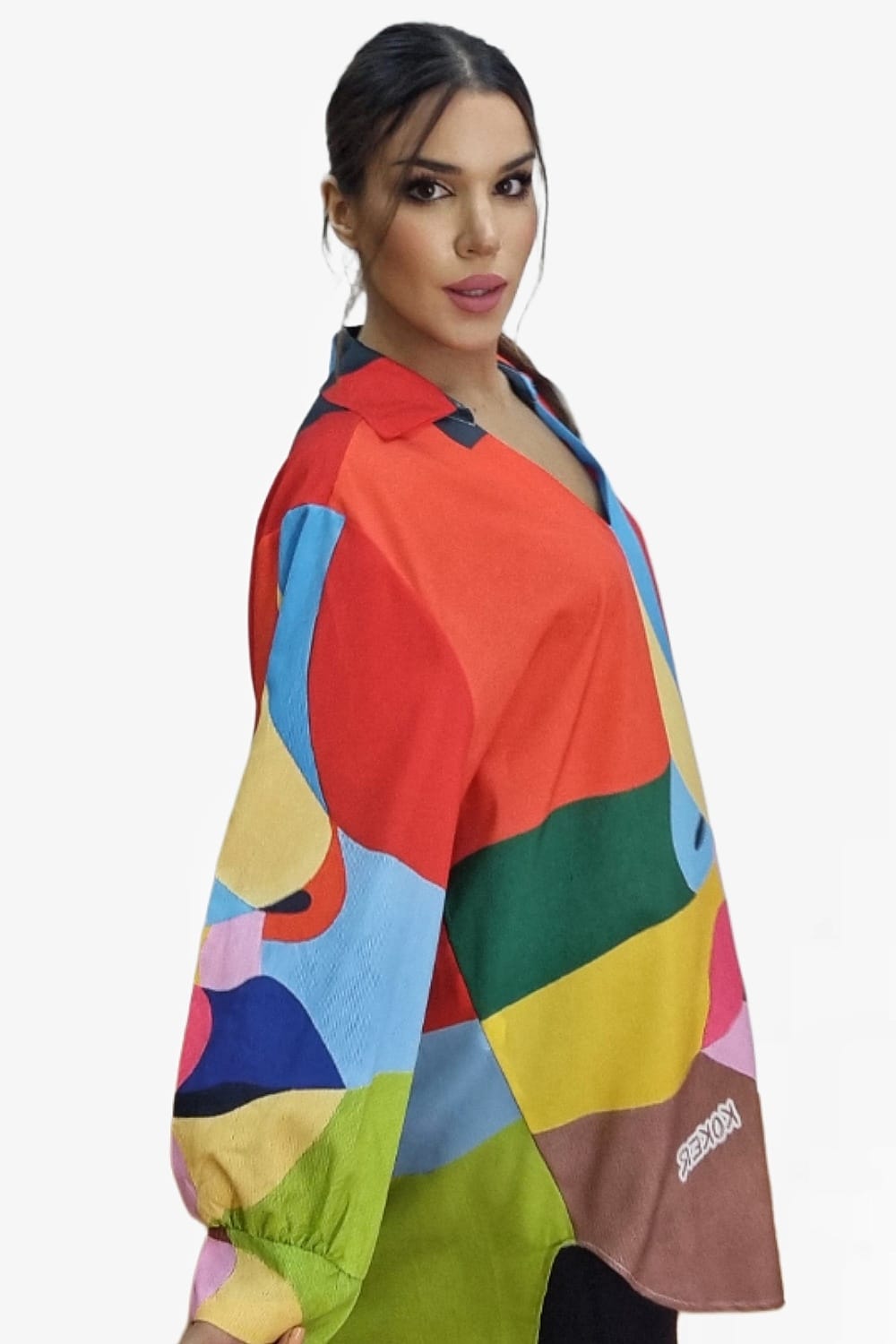 Blusa Cara multicolor