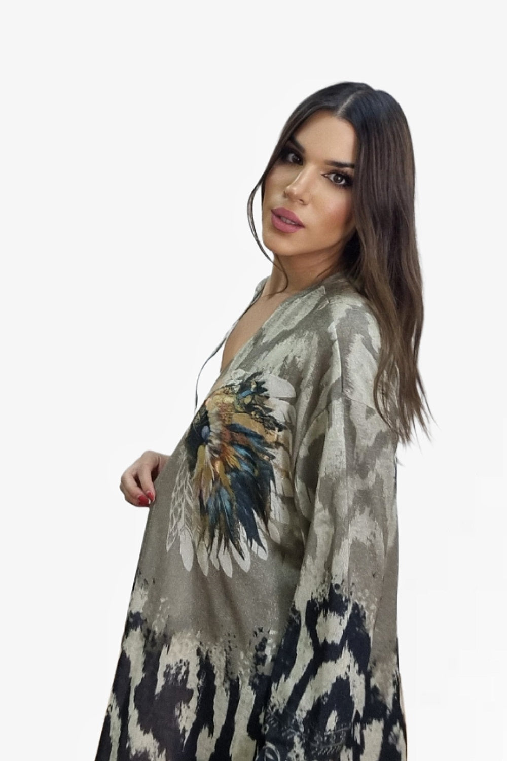 Kaftan Animal Print Indio