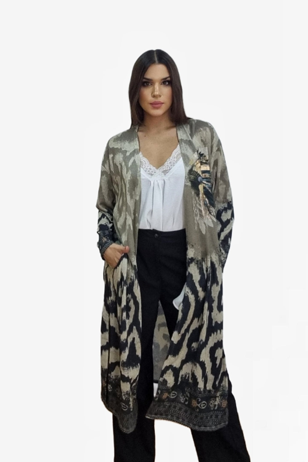 Kaftan Animal Print Indio