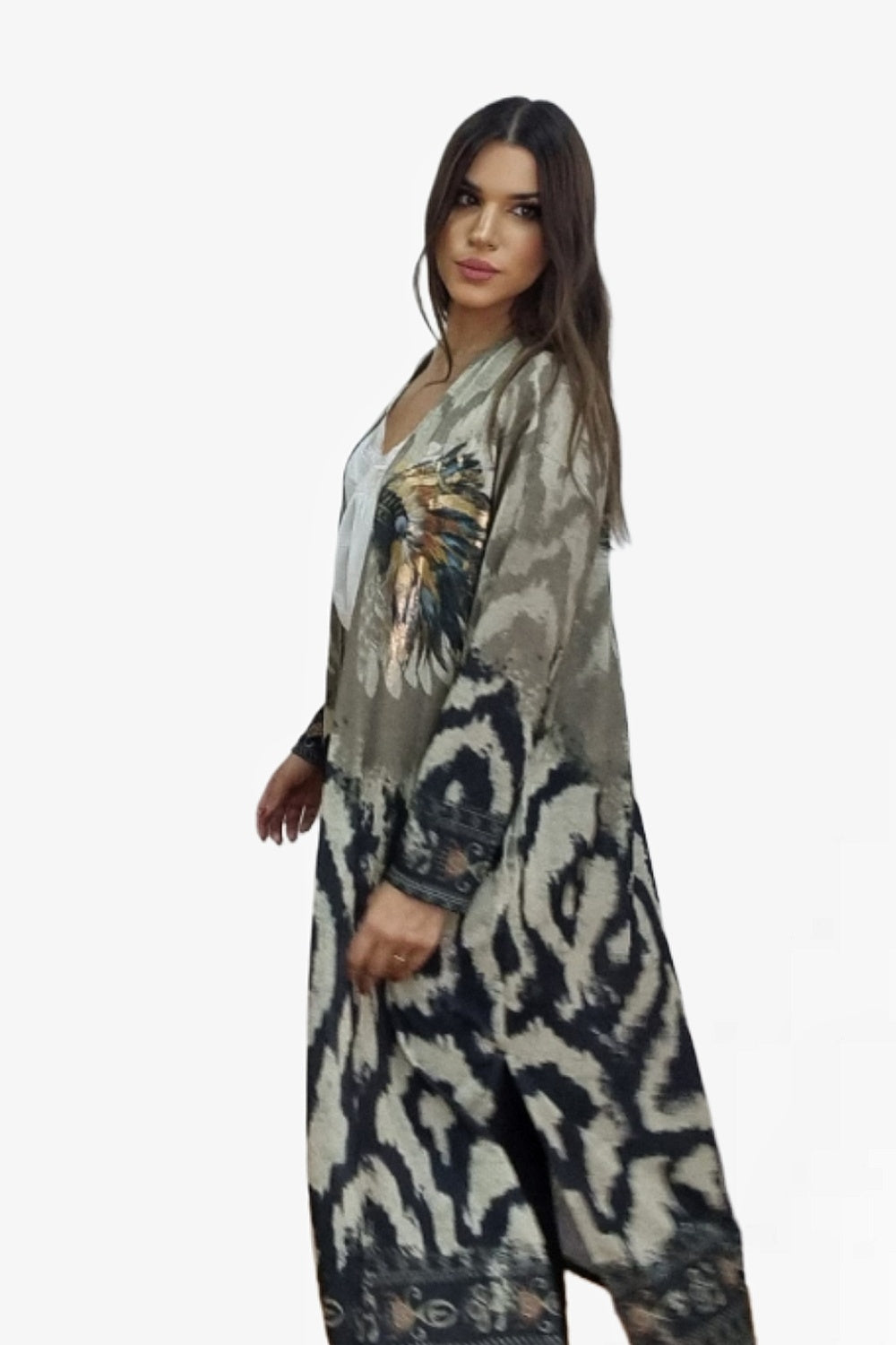 Kaftan Animal Print Indio