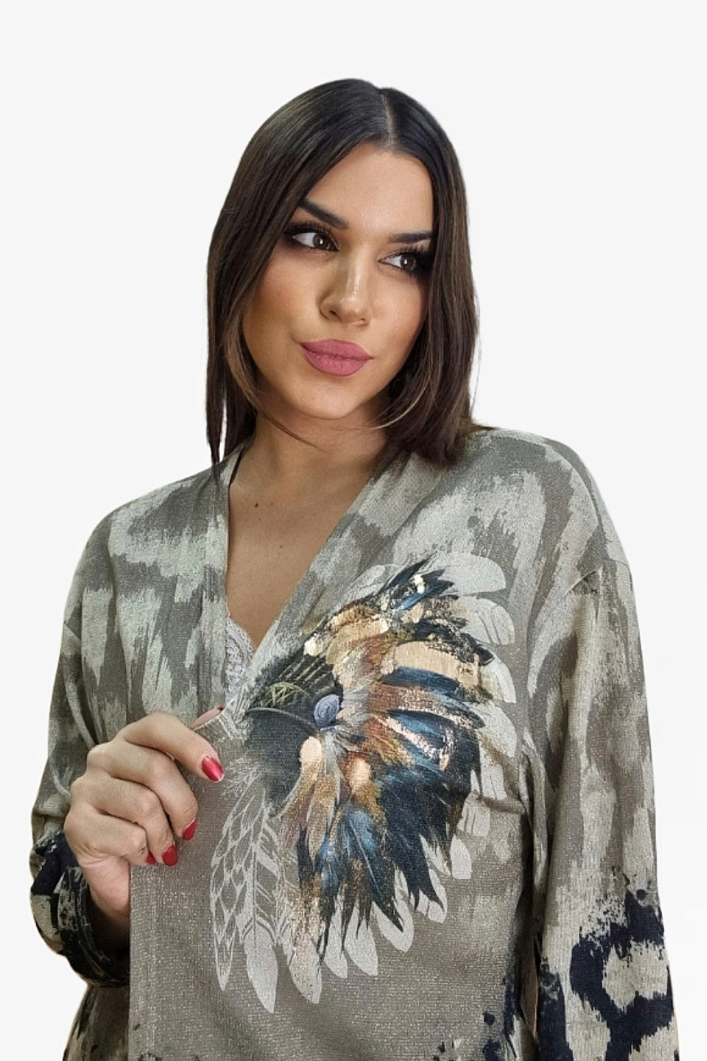 Kaftan Animal Print Indio