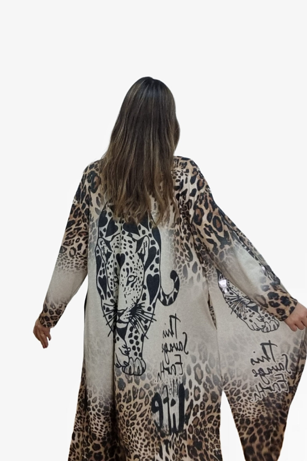 Kaftan Animal Print Leopardo