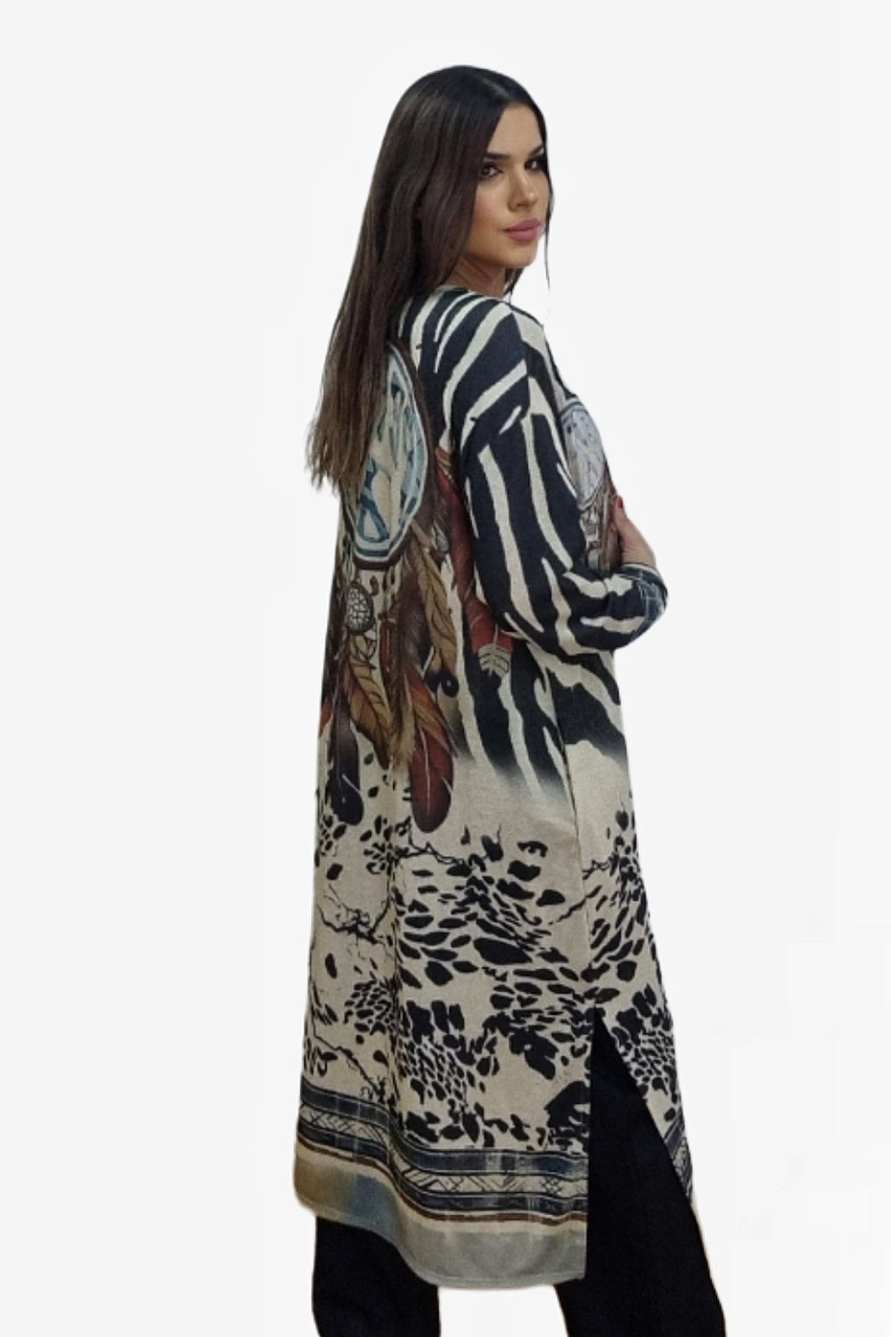 Kaftan Animal Print Zebra