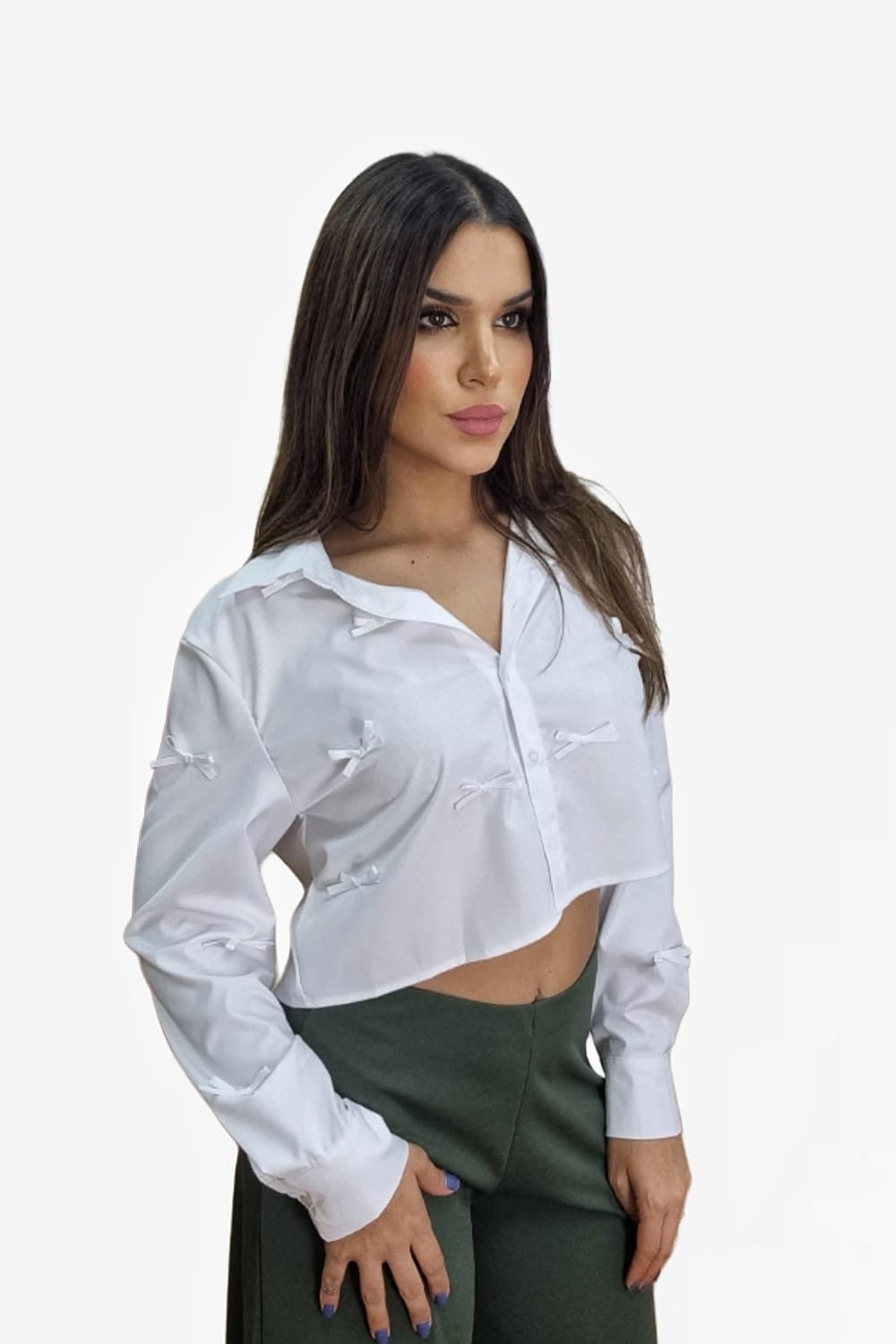 Camisa Lacito Blanca