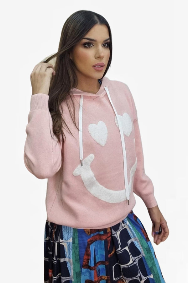 Sudadera Lovely Rosa