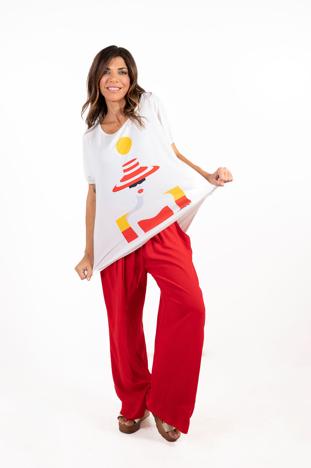 Camiseta Woman Sunset