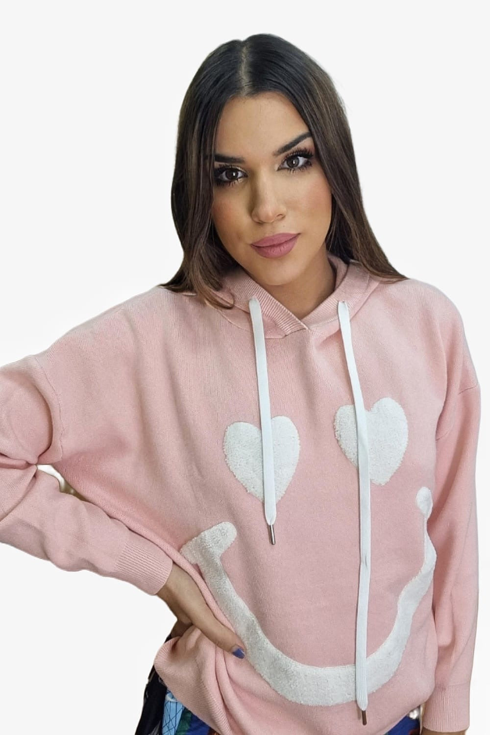 Sudadera Lovely Rosa