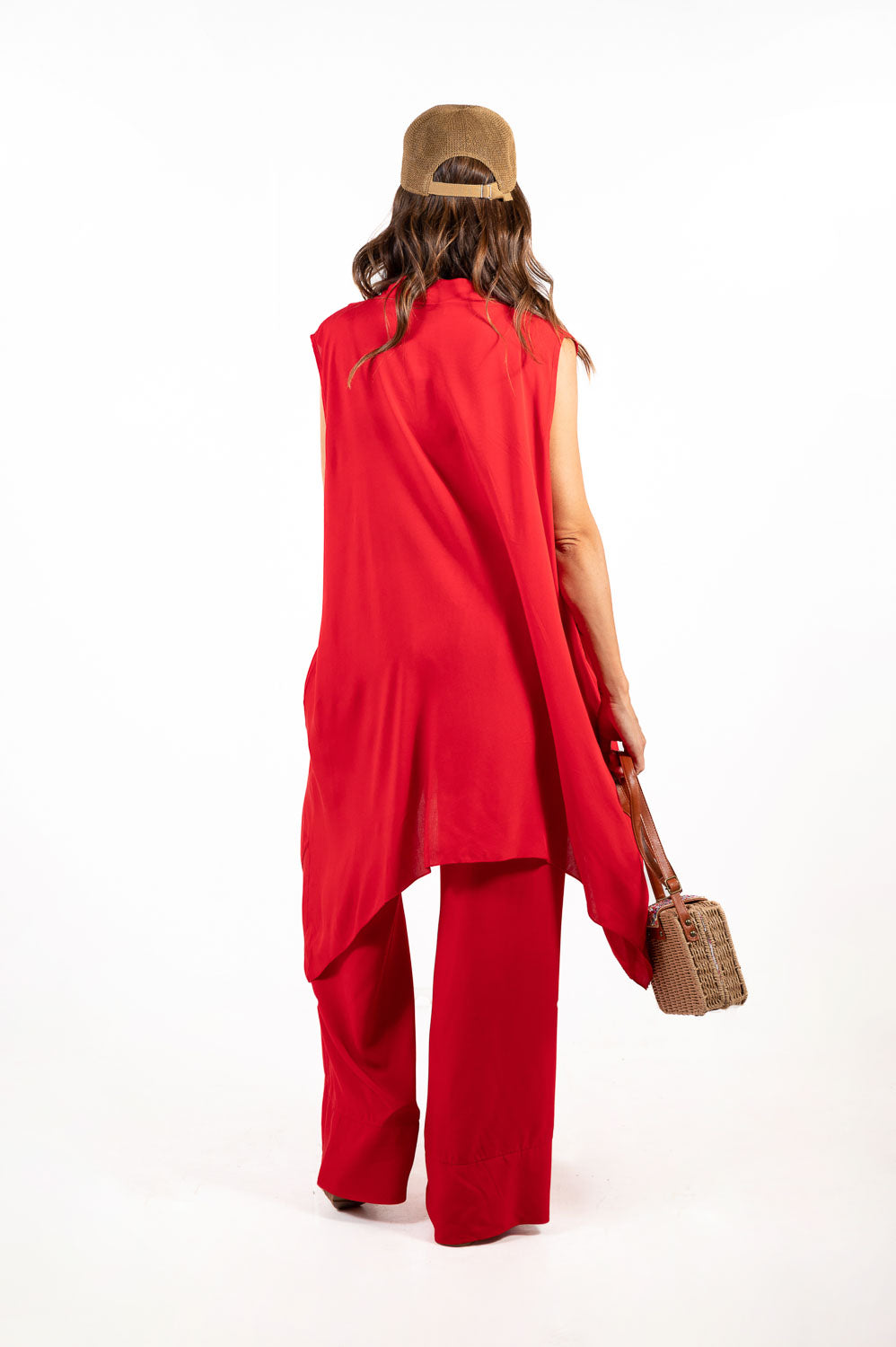 Chaleco Picos Rojo