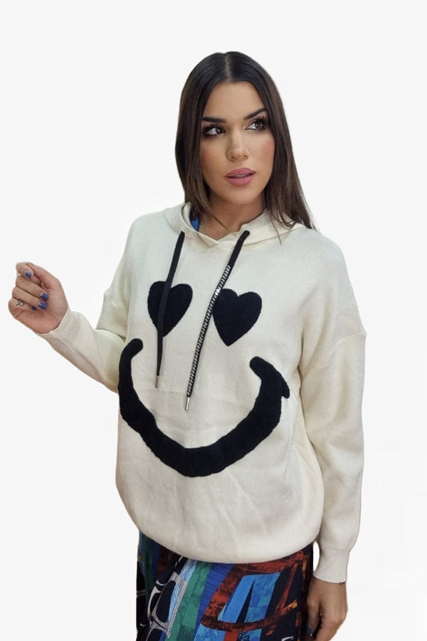 Sudadera Lovely Blanca