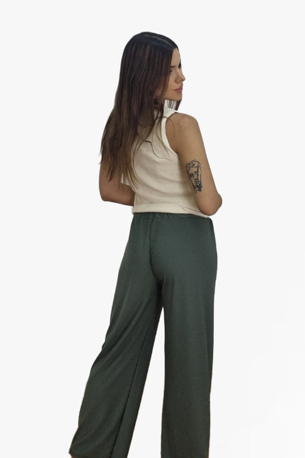 Pantalon Licra Liso Verde