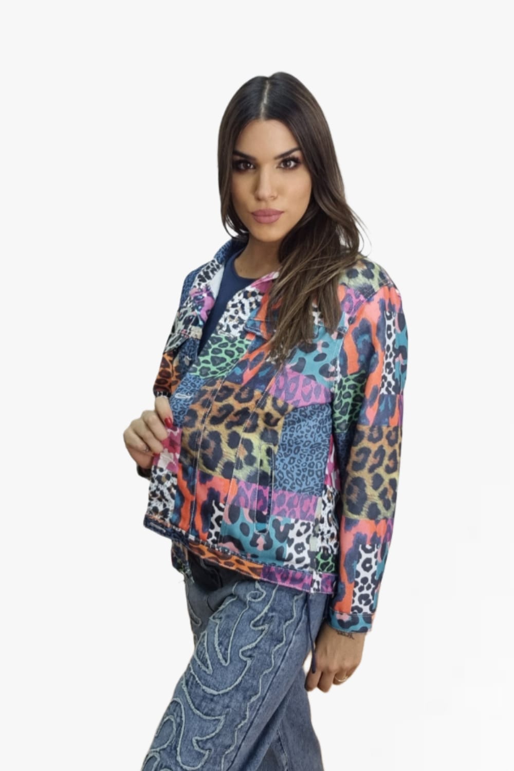 Vaquera Oversize MultiPrint