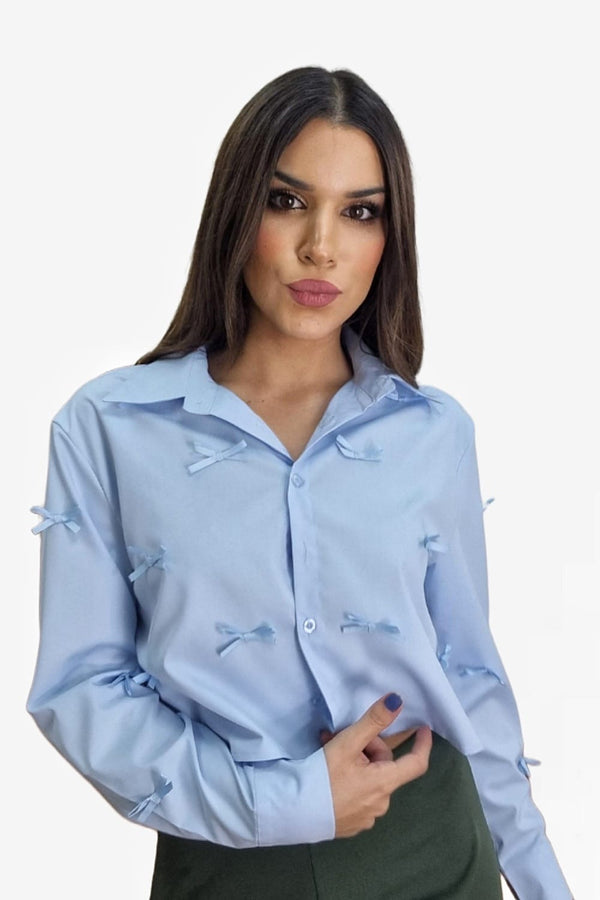 Camisa Lacito Azul