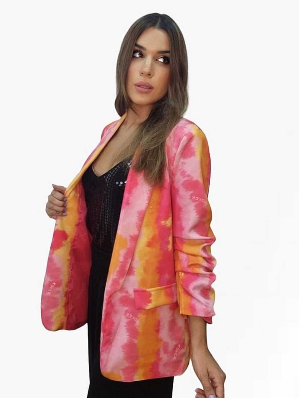 Blazer Tie Dye Acuarela