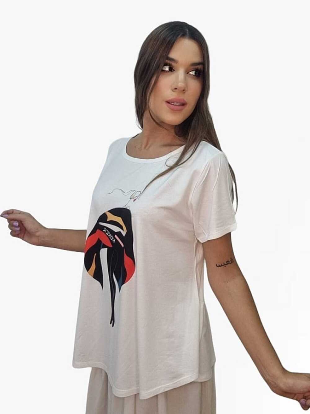 Camiseta mujer Capa