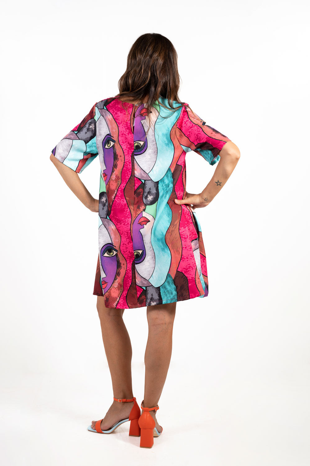 Vestido Woman-Eye Fucsia