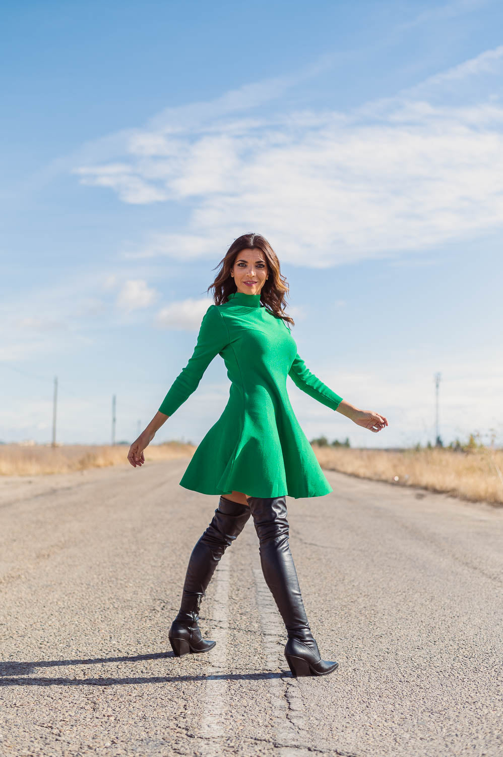 Vestido Afra Verde