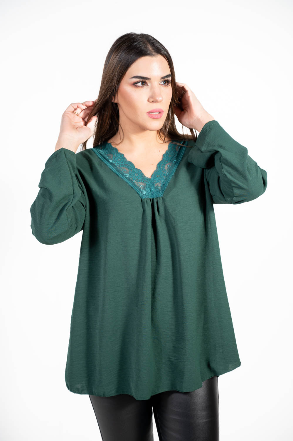 Lencera Manga Larga Verde