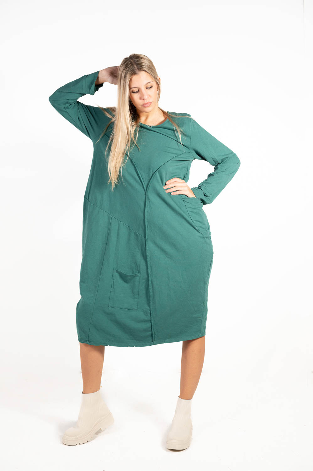 Vestido Crazypocket Verde