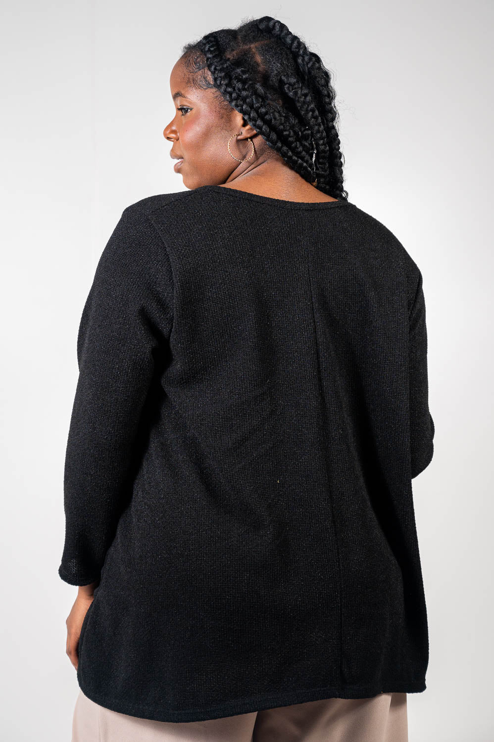 Camiseta Evasé Negro