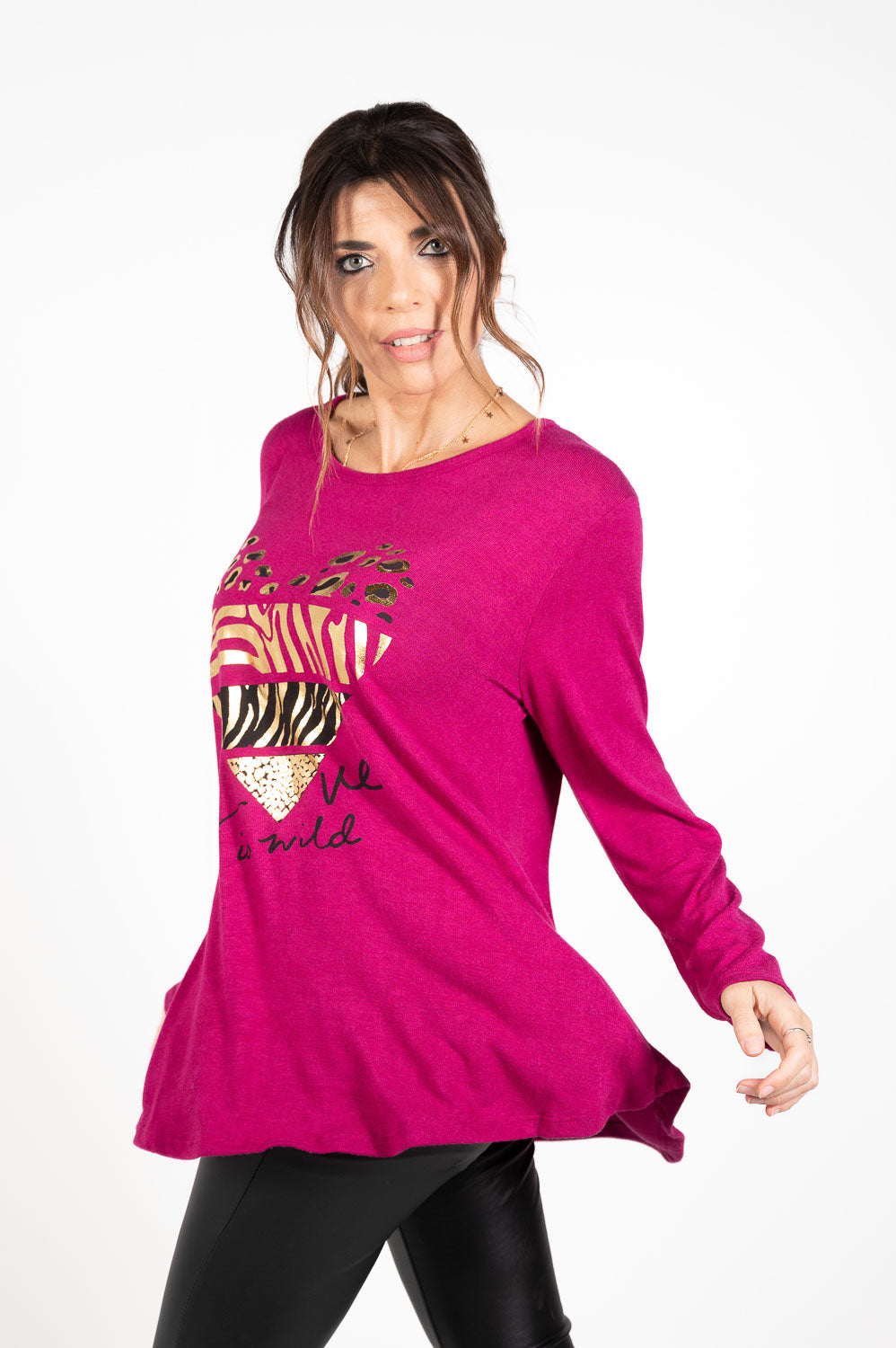 Camiseta Wildlove Malva
